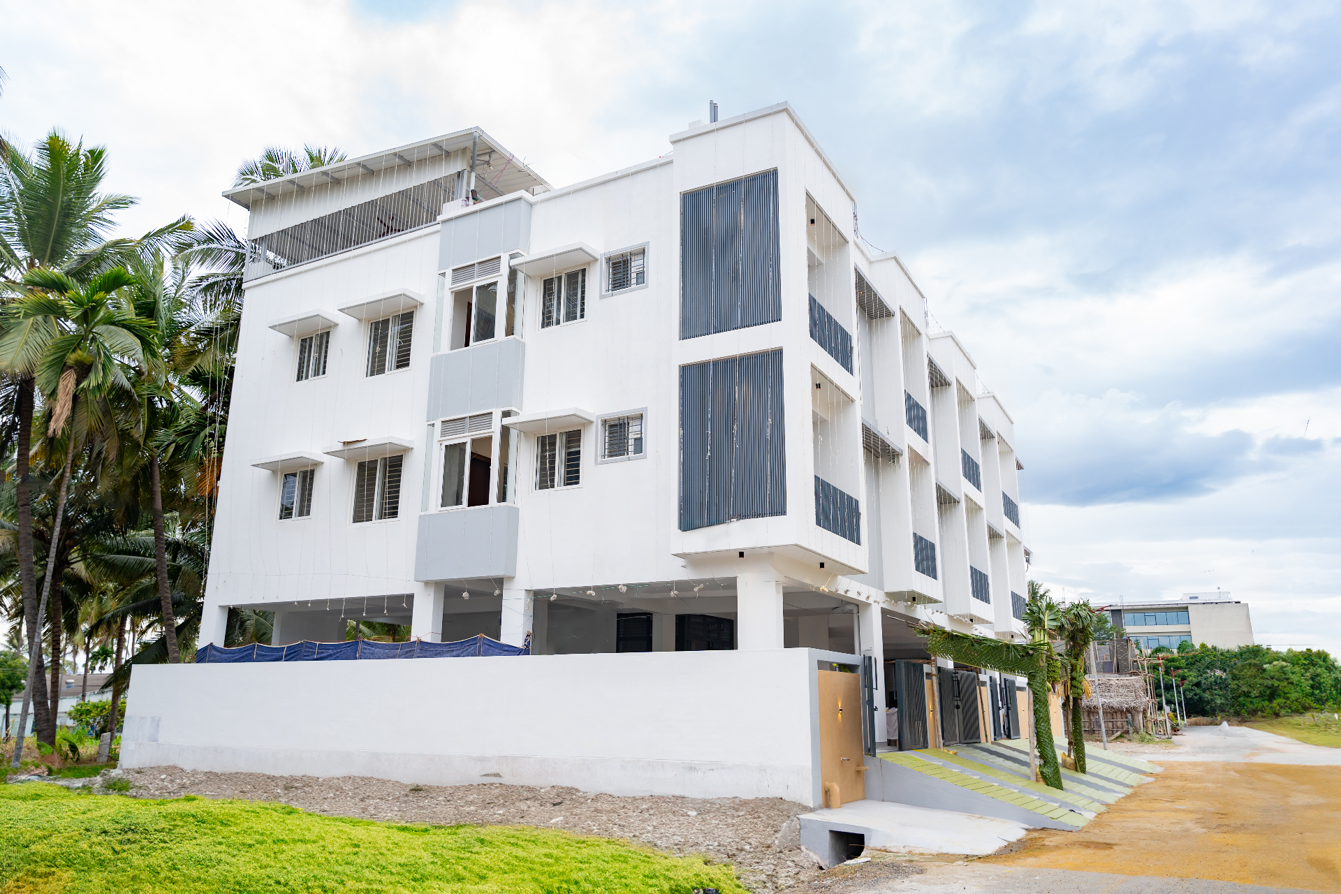 Building Front View - Ladies hostel in Saravanampatti Coimbatore